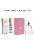 Menjewell Perfume Gift For Sister With Jasmine Perfume 20ml, Floral Love Perfume 100ml 