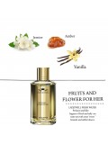 LADYJEWELL Fruits and Flower  Eau de Parfum  for  Women with sweet Freesia , Strawberry  Lilly, Roses, Peach , Melon , Honey notes  |Long Lasting fruity Fragrance Scent,  Luxury Perfume For Women | 