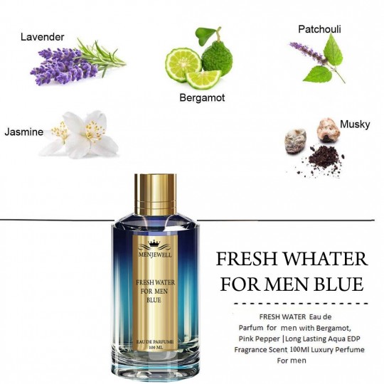 Menjewell FRESH WATER FOR BLUE Men - 100 ml