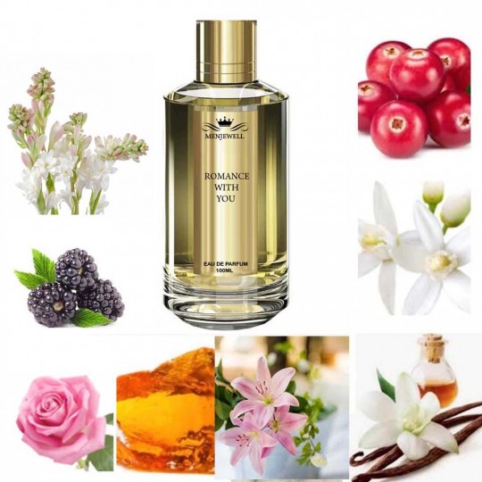 Menjewell ROMANCE Perfume For Women | Long Lasting Eau de Parfum - 100 ml  (For Women)