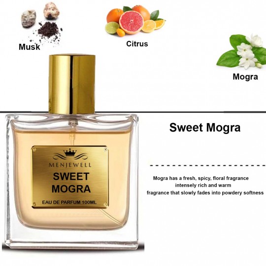 Menjewell Mogra Perfume For Men Long Lasting Perfume For Men Men's Eau de Parfum - 100 ml  (For Men)