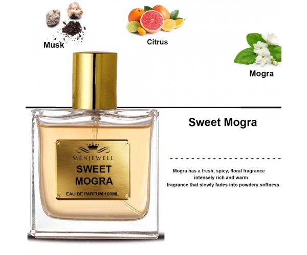 Menjewell Mogra Perfume For Men Long Lasting Perfume For Men Men's Eau de Parfum - 100 ml  (For Men)