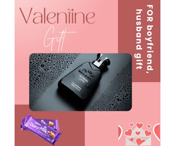 Menjewell Valentine Day Gift For Husband/Boyfriend With Chocolate,Pendant,Greeting Card Eau de Parfum - 100 ml  (For Men)