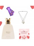 Menjewell Valentines Day Gift Packs For Her-Chocolate,Pendant,Greeting Card Gift Set- Eau de Parfum - 100 ml  (For Women)