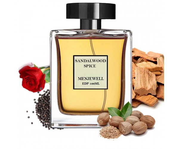 Menjewell SANDALWOOD SPICE Perfume For Men/Eau de Parfum - 100 ml  