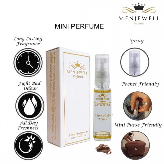 Menjewell Chocolate Musk perfume 10ml For Women