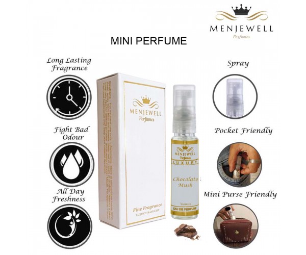 Menjewell Chocolate Musk perfume 10ml For Women