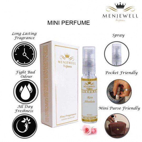 Menjewell Rose Absolute perfume 10ml For Women