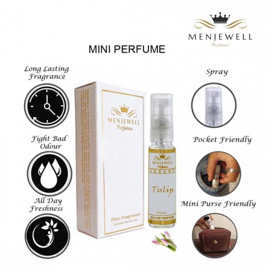 Menjewell Tulip perfume 10ml For Women