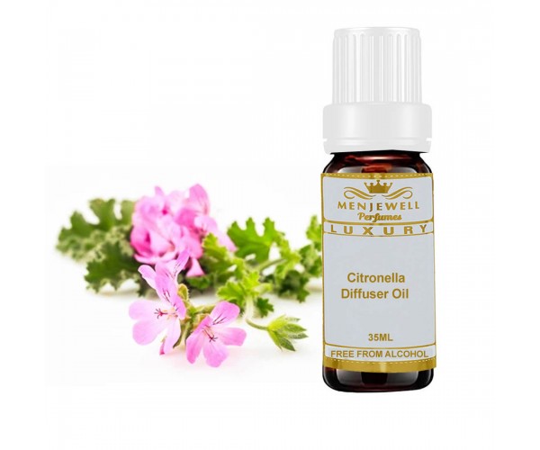 Menjewell Citronella Aroma Fragrance Oil For Diffuser  (35 ml)