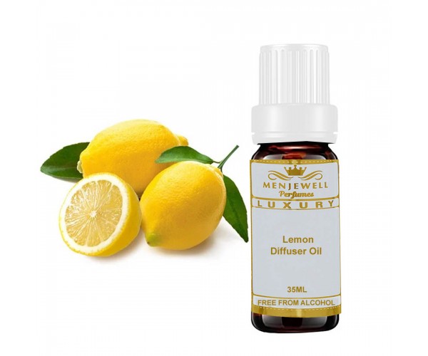 Menjewell Lemon Aroma Fragrance Oil For Diffuser  (35 ml)