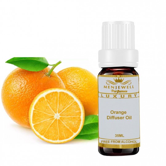 Menjewell Orange Aroma Fragrance Oil For Diffuser  (35 ml)