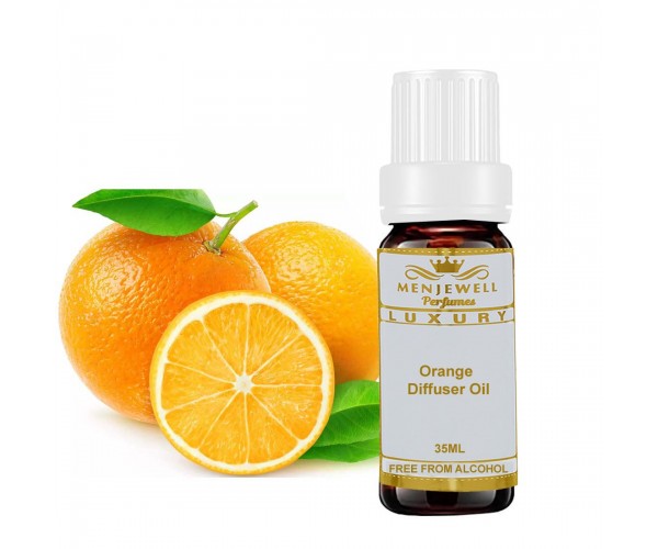 Menjewell Orange Aroma Fragrance Oil For Diffuser  (35 ml)