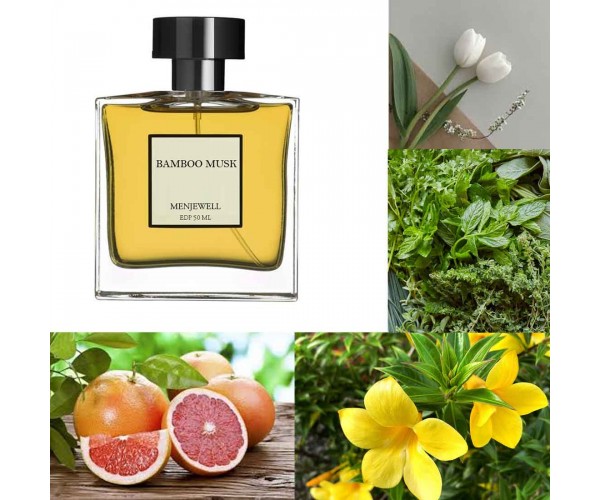 Menjewell BAMBOO MUSK Perfume For Men - 50ML