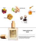 MENJEWELL SANDALWOOD AND MUSK  Perfume for Men - 50 ml | Oriental, SANDALWOOD Perfume for Men  Long-Lasting  Eau De Parfum | Gift for men | Date night fragrance | Mens Perfume