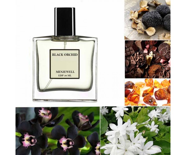 Menjewell BLACK ORCHID Perfume| Eau de Parfum - 50 ml  (For Men & Women)