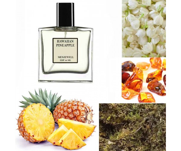 Menjewell HAWAIIAN PINEAPPLE Perfume|Long Lasting Perfume For Men & Women-50ML