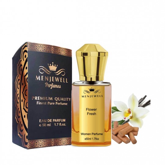 Menjewell Flower Fresh Floral Perfume For Women - 50 ml