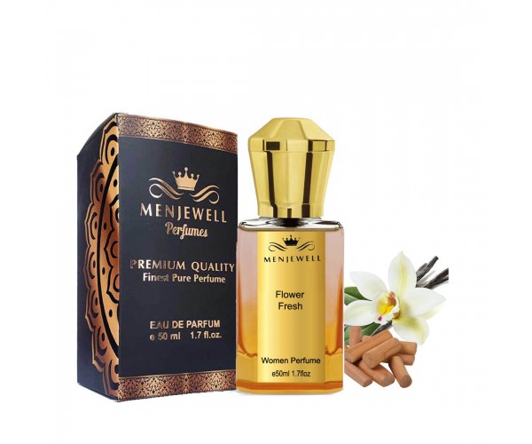 Menjewell Flower Fresh Floral Perfume For Women - 50 ml