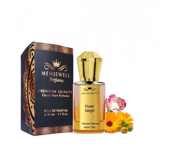 Menjewell Flower Delight Floral Perfume For Women - 50 ml