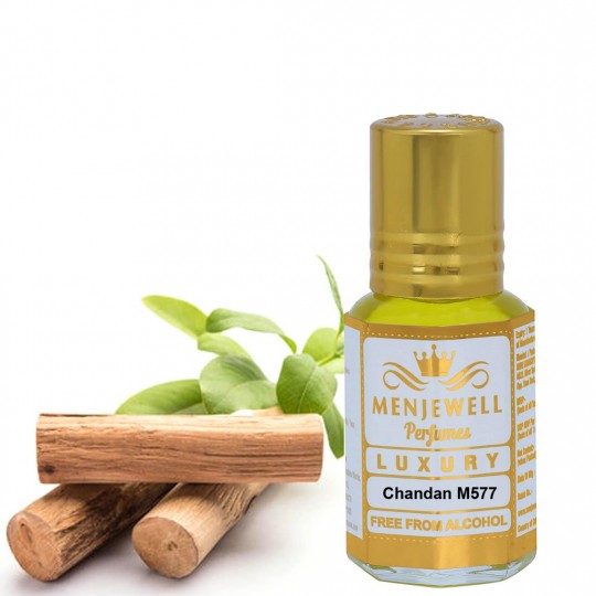 Menjewell Chandan Attar/Ittar , Roll on Unisex Perfume  6 ML