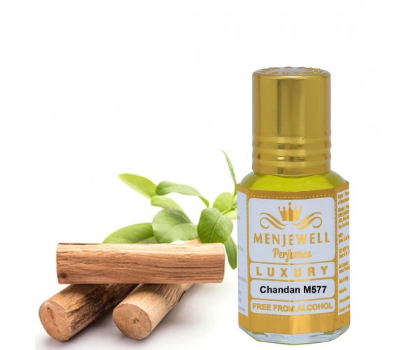 Menjewell Chandan Attar/Ittar , Roll on Unisex Perfume  6 ML
