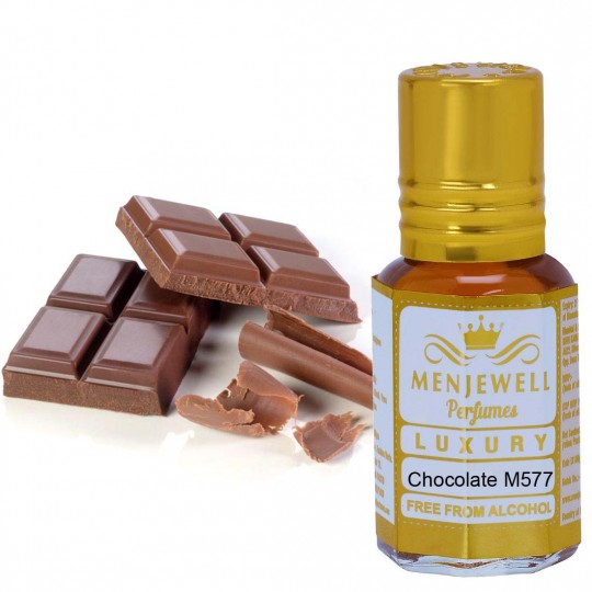 Menjewell Chocolate Musk Attar/Ittar,Roll on Unisex Perfume 6 ML