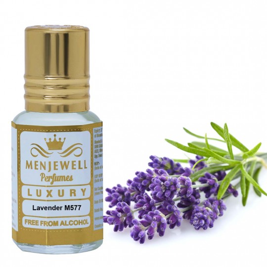 Menjewell Lavender Attar/Ittar  Roll on Unisex Perfume 6 ML