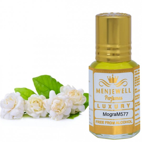 Menjewell Mogra Flower Attar/Ittar | Roll on Unisex Perfume 6 ML