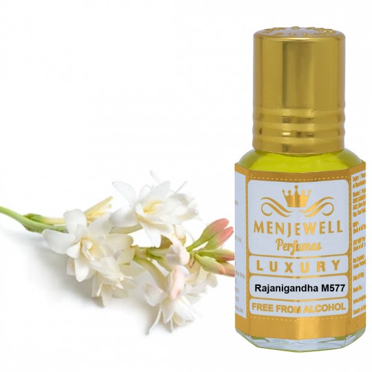 Menjewell Rajanigandha Attar/Ittar | Roll on Unisex Perfume  6 ML