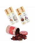 Menjewell Pack of 4 Psc (Chandan-e-Khaas,White Oudh,Lavender,Chocolate)9ml Attar/Perfume Floral Attar  (Woody, Sandalwood, Chocolate, Floral)