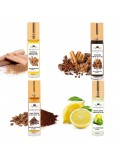 Menjewell Pack of 4 Psc (Refreshing Sandalwood,Lemon,Coffee,Shamama)9ml Attar/Perfume Floral Attar  (Mitti, Chocolate, Fruity)