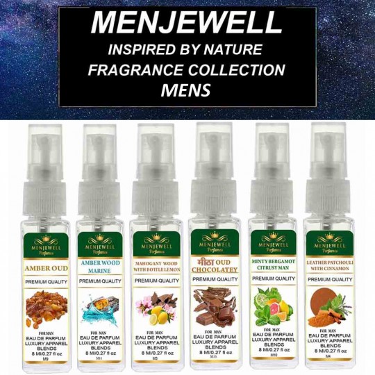Menjewell Inspired by Nature Perfume Gift Set For Men 48ml