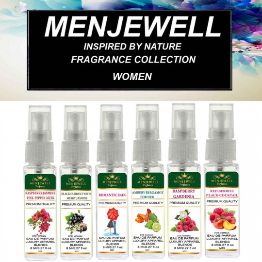 Menjewell  Inspired by nature women perfume gift set 48ml