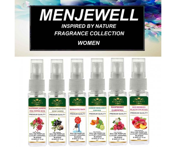 Menjewell  Inspired by nature women perfume gift set 48ml