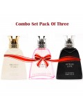 Menjewell Luxury Perfume Gift Set For Men & Women-3 x 100ml