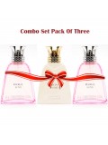 Menjewell Luxury Perfume Gift Set For Women|Long Lasting Fragrance Eau de Parfum - 300 ml  