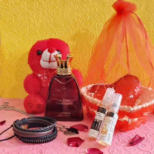 Menjewell Valentine's Day Romantic Perfume Gift Set for men 120ml