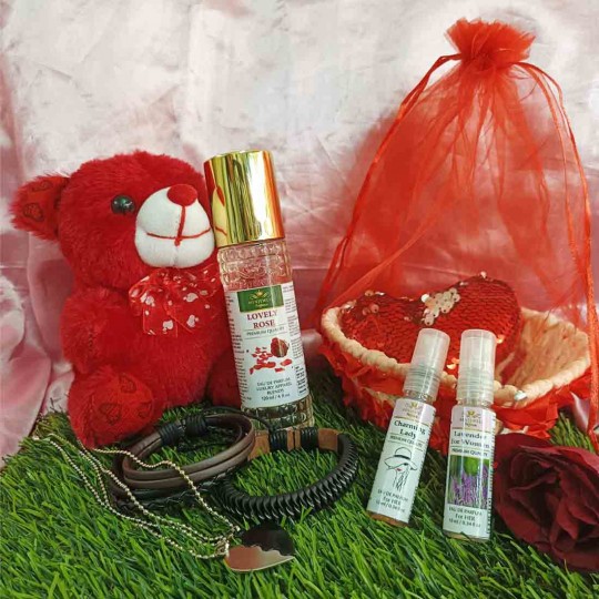 Menjewell Valentine Perfume Gift Set for her 140ml