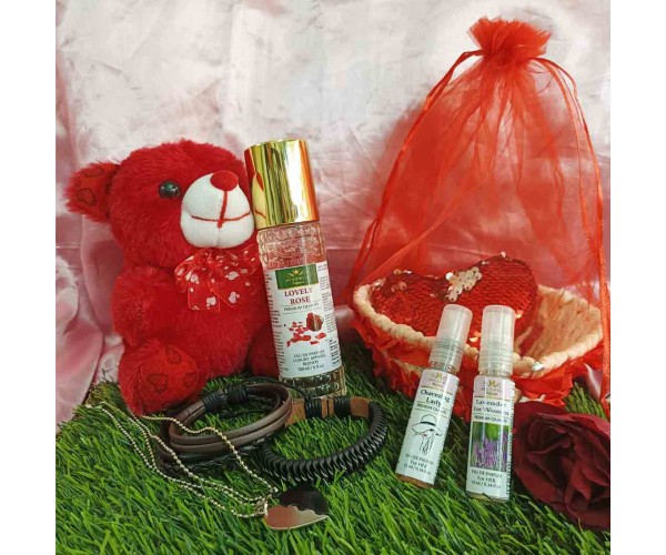 Menjewell Valentine Perfume Gift Set for her 140ml