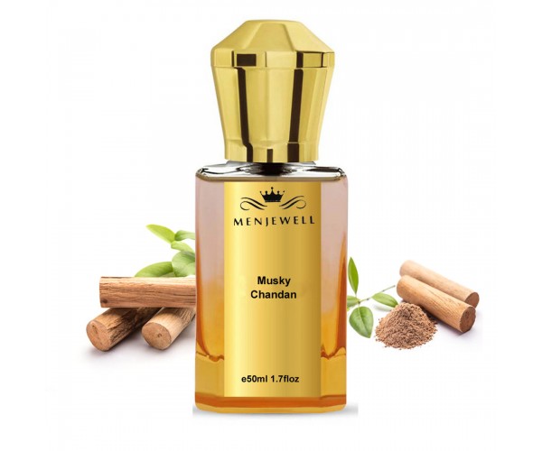 Menjewell Musky Chandan Eau de Parfum - 50 ml  (For Men & Women)