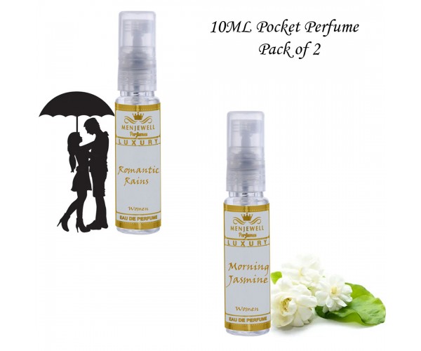 Menjewell Romantic Rain & Jasmine Perfume 20ml Gift Set For Women