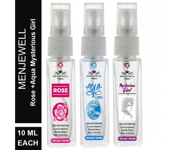 Menjewell Rose,Aqua For Women,Mysterious Girl Eau de Parfum - 30 ml  (For Women)