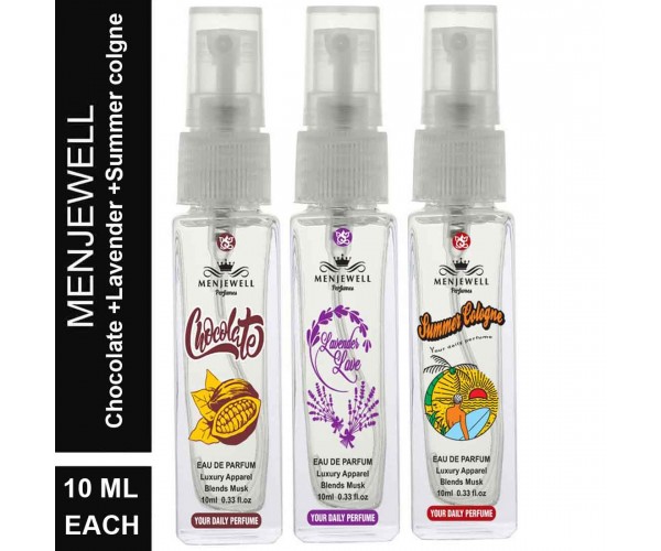 Menjewell Chocolate, Lavender Love, Summer Cologne Eau de Parfum - 30 ml  (For Women)